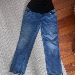 Women's Blue Maternity Jeans